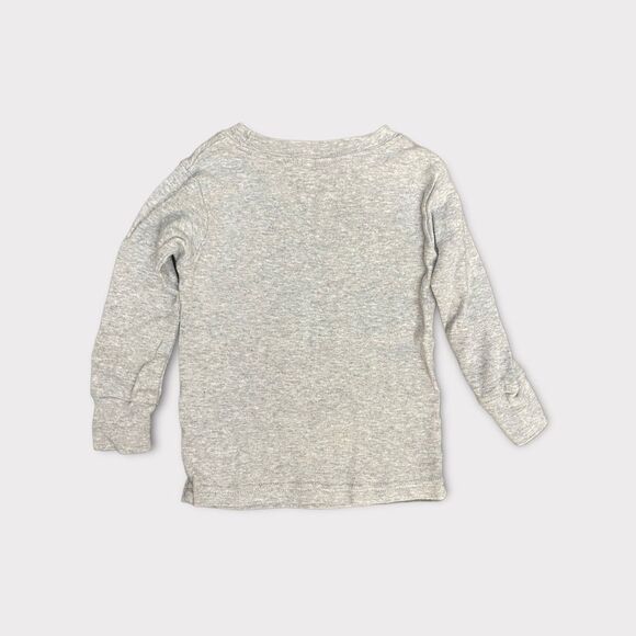 CARTER'S | 3/$15 Gray Long Sleeve Deer Shirt - Picture 3 of 3